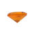 SALE Deko-Diamanten, orange, 50 Stück