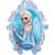 Folienballon Disney Frozen, Elsa & Anna, 63x78 cm - Folienballon, Elsa & Anna, 63x78 cm