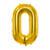 Folienballon Gro� Zahl 0 - 86 cm - Gold