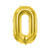 Folienballon Medium Zahl 0 - 72 cm - Gold