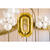 Folienballon Medium Zahl 0 - 72 cm - Gold Bild 2