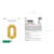 Folienballon Medium Zahl 0 - 72 cm - Gold Bild 4