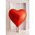 Folienballon XXL-Herz - 136 � 129 cm, rot Bild 2