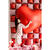 Folienballon XXL-Herz - 136 � 129 cm, rot Bild 3
