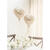 Folienballons Herzen Alles Liebe zur Hochzeit - 45 cm, Cremefarben, Set mit 2 St�ck Bild 2