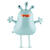 Folienballon Alien / Au�erirdischer - 58 � 60 cm