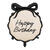 Folienballon Pastille Happy Birthday - 47,5 x 45 cm