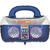 Folienballon Boombox - 98 � 70,5 cm, dunkelblau
