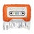 Folienballon Kasette - 91 � 58 cm, orange
