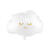 Folienballon Wolke - 51 � 35,5 cm