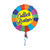 Folienballon Endlich Rentner, ca. 45 cm