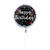 Folienballon Happy-Birthday / Herzlichen Glückwunsch Polka Dot, ca. 45 cm