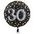 Folienballon Sparkling Birthday 30th, 81 cm