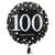 Folienballon Sparkling Birthday 100th, 45 cm