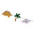 Girlande Happy Birthday / Geburtstag Dinosaurier - L�nge 300 cm Bild 2