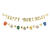 Girlande Harry Potter Happy Birthday, 200 cm, gold