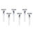 Party-Tr�ten / Luftr�ssel - Silber - 6 St�ck