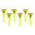Party-Tr�ten / Luftr�ssel - Gold - 6 St�ck
