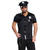 Herren-Hemd Sexy Polizist, schwarz, Gr. 54 - Größe 54