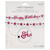 Girlande Starlight Birthday, pink-schwarz, aus Papier, 213 x 16,2 cm, Happy Birthday Bild 2