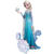 Folienballon Frozen Elsa, Airwalker, 88x144 cm - Folienballon Elsa, Airwalker, 88 x 144 cm