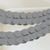 SALE Girlande aus Papier, silber, 365 cm