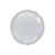 NEU Folienballon Rund Unifarben, Premiumqualität, beidseitig bedruckt, Größe: ca. 45 cm, Farbe: Silber - Silber