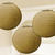 Lampions gold, 24 cm, 3 Stk