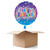 Ballongrsse Happy-Birthday / Herzlichen Glckwunsch Bright Stars, 1 Ballon