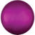 SALE Folienballon Orbz Uni, pink, ca. 40 cm - Kugelballon rund - Pink