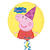 SALE Folienballon Peppa Wutz, ca. 45 cm
