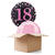 Ballongrsse Sparkle Pink 18th, 2 Ballons