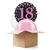 Ballongrsse Sparkle Pink 18th, 3 Ballons