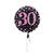 Folienballon Sparkle Pink 30th, ca. 45 cm