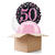 Ballongrsse Sparkle Pink 50th, 3 Ballons
