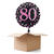 Ballongrsse Sparkle Pink 80th, 1 Ballon