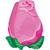 Folienballon Ultrashape Pinke Rosenknospe