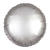 Folienballon Rund Satin Silber, ca. 45 cm - Silber