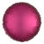 Folienballon Rund Satin Fuchsia, ca. 45 cm - Fuchsia