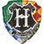 Folienballon Harry Potter Hogwarts, 68 x 63 cm - Folienballon 68x63cm