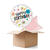 Ballongrsse Happy-Birthday / Herzlichen Glckwunsch Galaxy, 2 Ballons