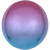 Folienballon Orbz, Verlauf lila-blau, Ø 40 cm - Lila - Blau