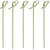SALE Party Picker Bambus Kringel, 50 Stk. 12,2 cm