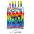 NEU Folienballon SuperShape Iridescent Kuchen 38cm x 76 cm