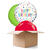 NEU Ballongrsse Confetti Happy Birthday, 3 Ballons