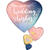 SALE Folienballon SuperShape Twilight Wedding Wishes