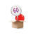 Ballongre Konfetti Happy Birthday 60, 2 Ballons