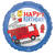 Folienballon Feuerwehr Happy Birthday - Folienballon Feuerwehr Happy Birthday