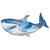 Folienballon SuperShape Shark XL