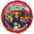 NEU Folienballon Fireman Sam, ca. 43 cm - Folienballon Fireman Sam